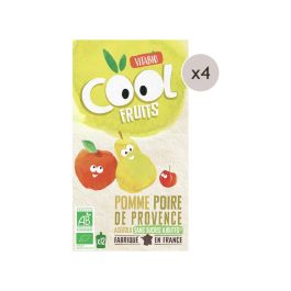 MAXI LOT GOURDES DE FRUIT BIO Pomme, poire et acérola - 48 x 90 g