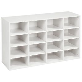 MEUBLE MÉLAMINÉ H: 81 cm - L: 139 cm 12 étagères