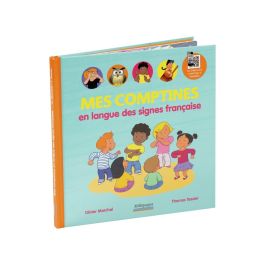 LIVRE MES COMPTINES EN LANGUE DES SIGNES FRANÇAISE
