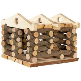 Jeu De Mathématiques Pour Enfants. Matériaux Naturels Bois