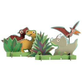 PUZZLE 3D 2-EN-1 Les dinosaures