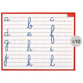 MAXI LOT ARDOISES D'ÉCRITURE Lettres minuscules