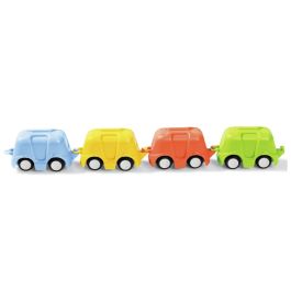 SET UMWELTFREUNDLICHE FAHRZEUGE Kleine Waggons