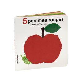 LIVRE ANIMÉ 5 pommes rouges