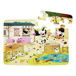 PUZZLE EN BOIS La ferme
