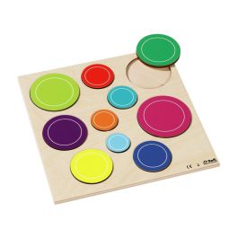 ENCASTREMENT Ronds colorés