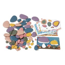 GALETS MULTI-ACTIVITÉS ARC-EN-CIEL pastels