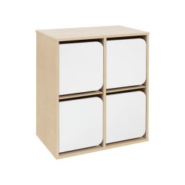 CASIER AVEC PORTES Vesti'Bulle 4 cases H: 81 cm
