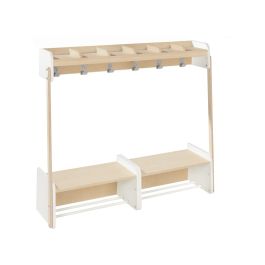 VESTIAIRE MURAL Vesti'Bulle Pour 6 enfants T0-T1