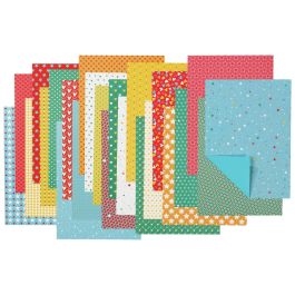 FEUILLES DE PAPIER FANTAISIE 80 g Cœurs et étoiles