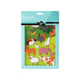 GOMMETTES EN FEUTRINE Ferme