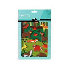 GOMMETTES EN FEUTRINE Forêt