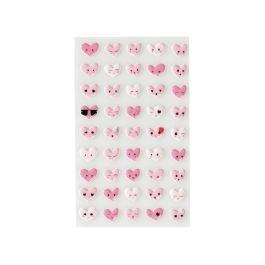 GOMMETTES RELIEF 3D Cœurs
