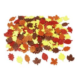 GOMMETTES EN MOUSSE PAILLETÉE Automne