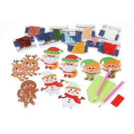 KIT CRÉATIF STICKERS PERLES DIAMANT Noël