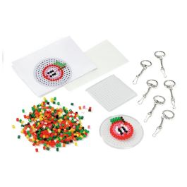 KIT CRÉATIF PERLES À REPASSER Porte-clés fruits