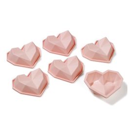 MOULES INDIVIDUELS SILICONE Cœurs diamant