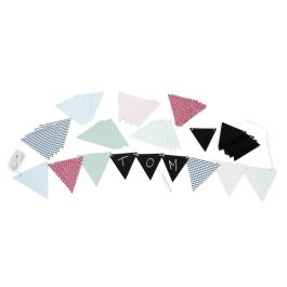 GUIRLANDE DE FANIONS À DÉCORER À motifs