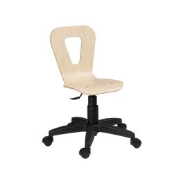 CHAISE COQUE Mia PIED ÉTOILE À roulettes pour enfant