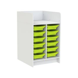 MEUBLE À LANGER KAZÉO 70 cm 12 stop-bacs simple