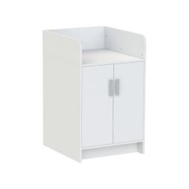 MEUBLE À LANGER KAZÉO 70 cm avec 6 étagères et 2 portes