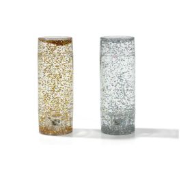SABLIERS LUMINEUX À Paillettes or et argent