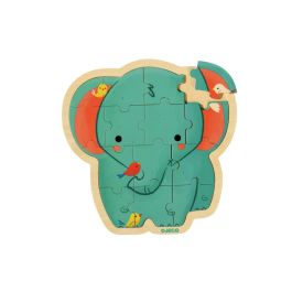 ENCASTREMENT BOIS Éléphant