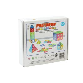 CONSTRUCTION MAGNÉTIQUE TRANSLUCIDE Polydron 96 pièces