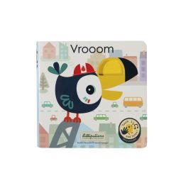 LIVRE TACTILE ET SONORE Vrooom