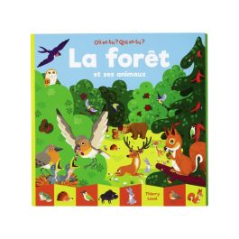 LIVRE ACCORDÉON OÙ ES-TU ? QUI ES-TU ? La forêt et ses animaux