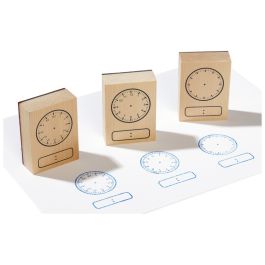 TAMPONS EN BOIS Horloges