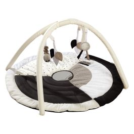 TAPIS D'ÉVEIL Noir et blanc avec arche