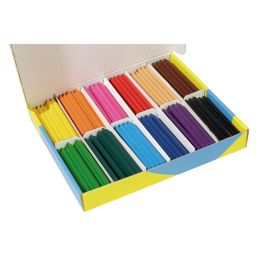 SCHOOLPACK CRAYONS DE CIRE Plastiwax