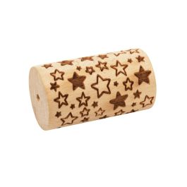 MINI ROULEAU À PATISSERIE EN BOIS Étoiles