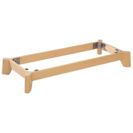 PIÈTEMENT EN BOIS MASSIF Avec cadre Pour meubles L: 105 cm
