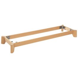 PIÈTEMENT EN BOIS MASSIF Avec cadre Pour meubles L: 139 cm