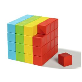 CONSTRUCTION MAGNÉTIQUE MAGICUBE Geomag 64 pièces