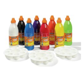 LOT DE GOUACHE Néfertari + 3 palettes