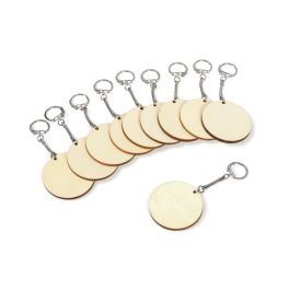 PORTE-CLÉS RONDS À DÉCORER