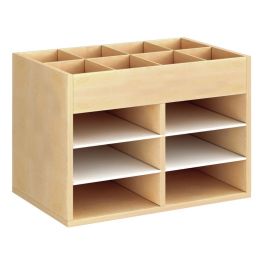 MEUBLE MÉLAMINÉ H: 51 cm - L: 70,5 cm 4 étagères
