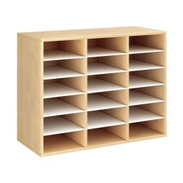 MEUBLE MÉLAMINÉ H: 81 cm - L: 105 cm 15 étagères