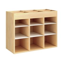 MÖBELSTÜCK MIT MELAMINBESCHICHTUNG H: 81 cm - L: 105 cm 6 Regalbretter