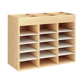 MÖBELSTÜCK MIT MELAMINBESCHICHTUNG H: 81 cm - L: 105 cm 12 Regalbretter