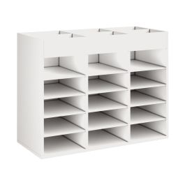 MÖBELSTÜCK MIT MELAMINBESCHICHTUNG H: 81 cm - L: 105 cm 12 Regalbretter