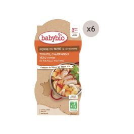 MAXI LOT Pomme de terre, Tomate, Champignons et Veau - 12 x 200 g