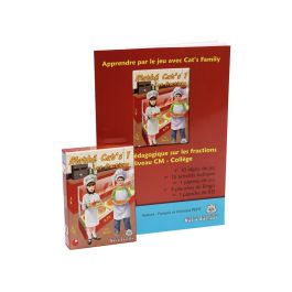 Kit Jeu + guide MATHE CAT'S 1 Les fractions