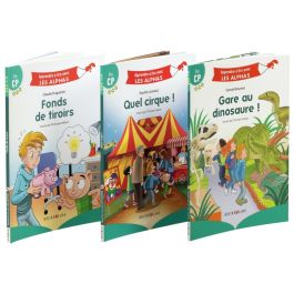 MAXI LOT APPRENDRE À LIRE AVEC LES ALPHAS Milieu CP