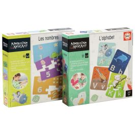 MAXI LOT PUZZLES LES NOMBRES ET L'ALPHABET
