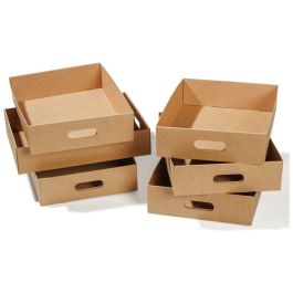 BACS DE RANGEMENT en carton Hauteur 9,5 cm