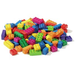 GROSSES BRIQUES DE CONSTRUCTION ÉCO-CONÇUES 100 pièces